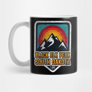 Vintage Black Elk Peak South Dakota Sunset Mug